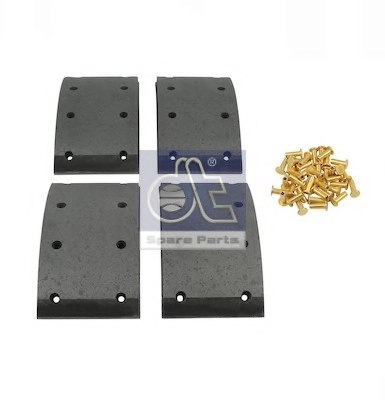 DT 1.35019 Brake Lining Kit, drum brake